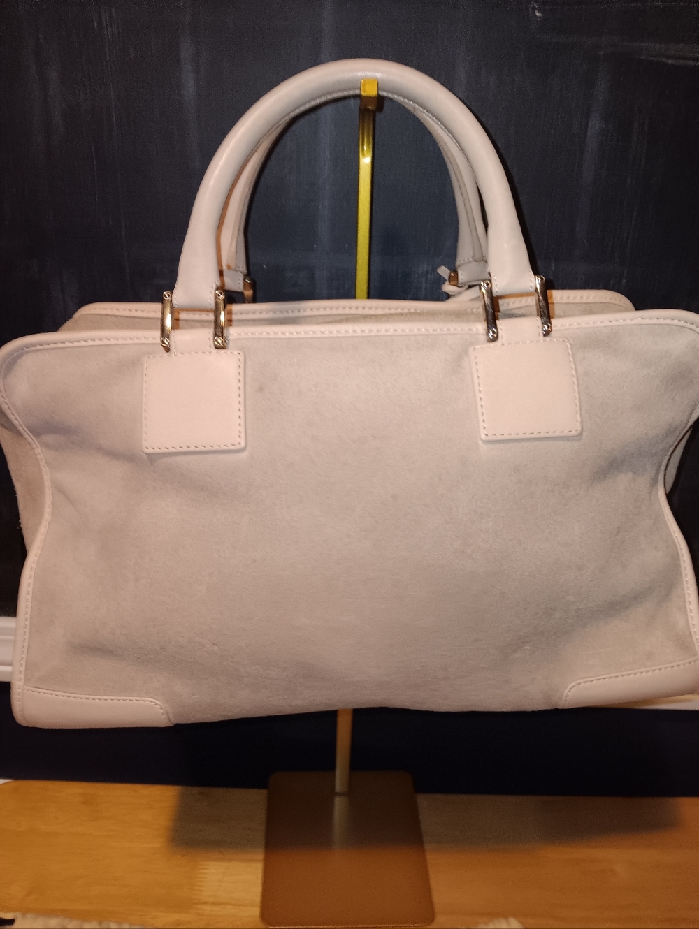 Loewe Suede Leather Amazona Bag With Lock Key & Dustbag - Picture 2 of 10